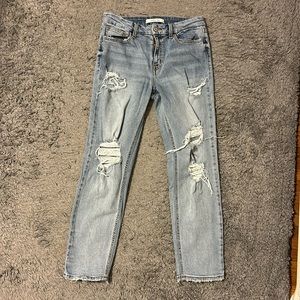 women’s Willow & Root high rise ankle jeans (size 28)